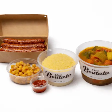 Couscous merguez (3 pièces)
