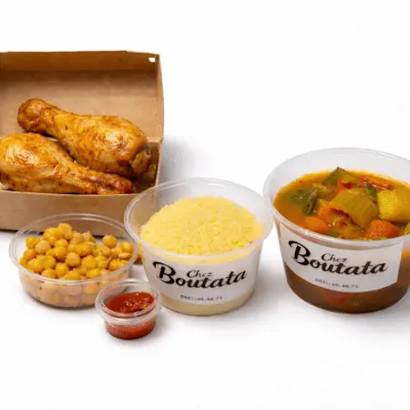 Couscous pilon de poulet (2 pièces)